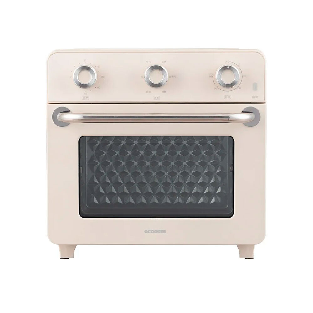 

Мини-печь Xiaomi YOUPIN Qcooker Retro Air Fryer Electric Oven 20L (CN), CR-KQK01, бежевый