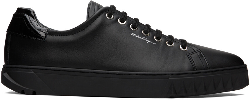 

Черные кроссовки Cube Ferragamo