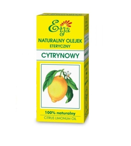 цена Etja Натуральное эфирное масло Лимон 10мл