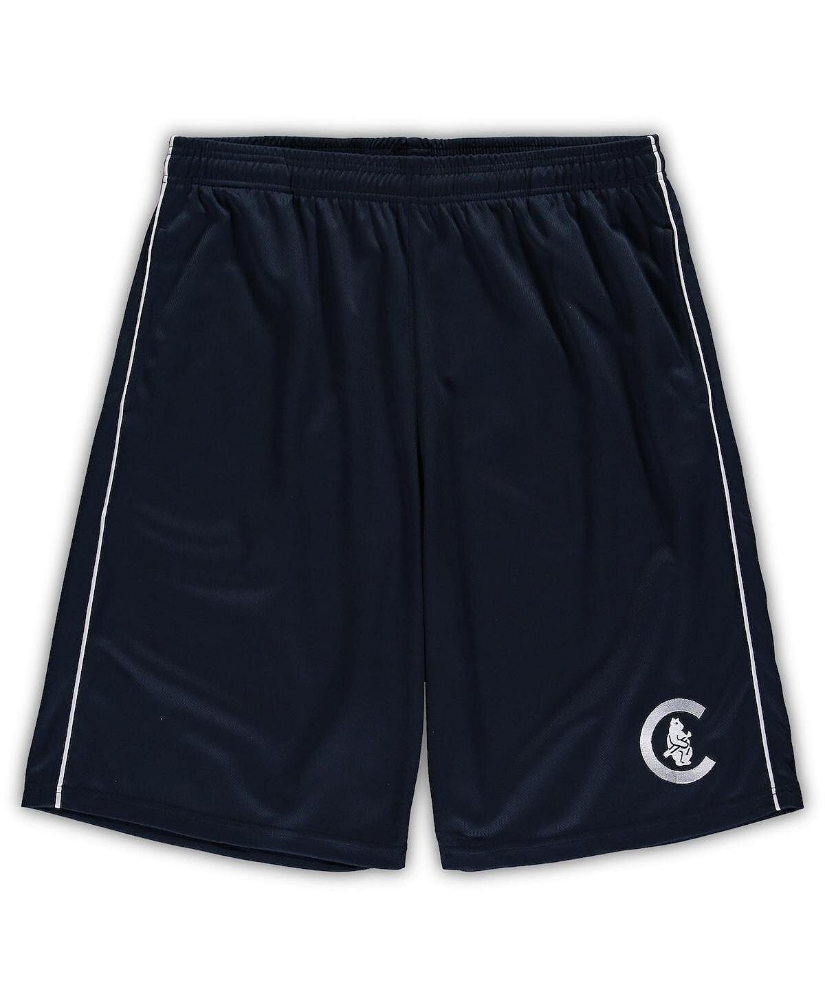 

Мужские темно-синие сетчатые шорты chicago cubs big and tall cooperstown collection Profile, синий