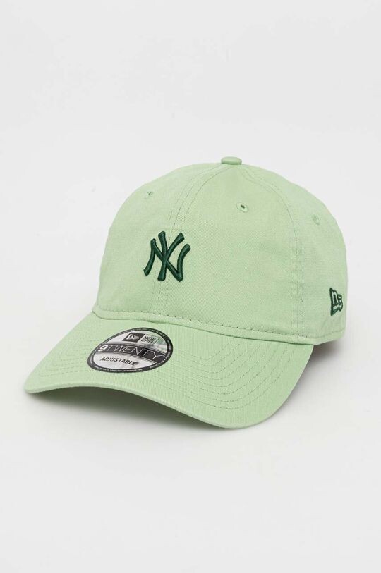 

Бейсболка из хлопка New Era, зеленый