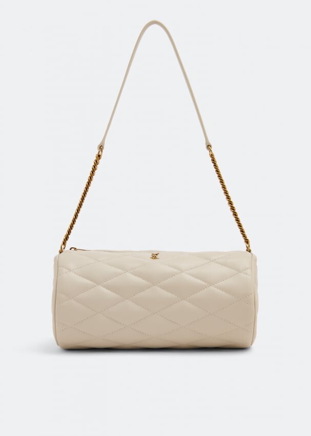 

Сумка SAINT LAURENT Sade small round tube bag, белый
