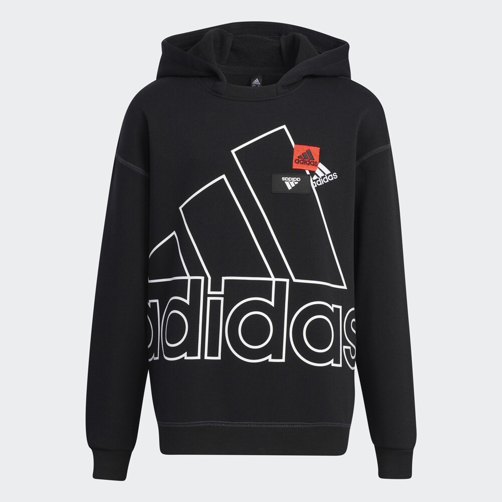 

Худи adidas, черный/принт