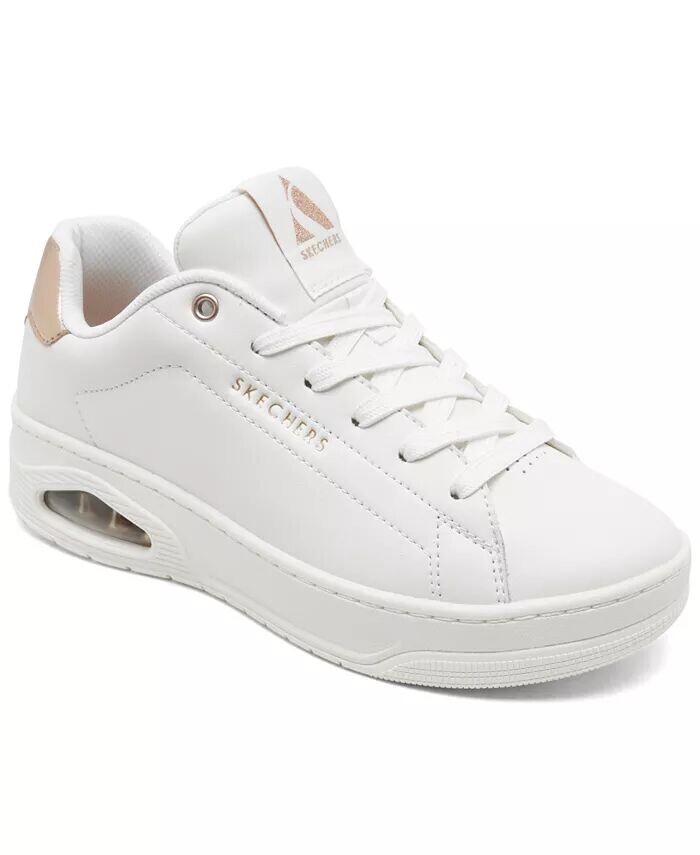 Уличные женские кроссовки Uno Court — повседневные кроссовки Courted Air от Finish Line Skechers, белый