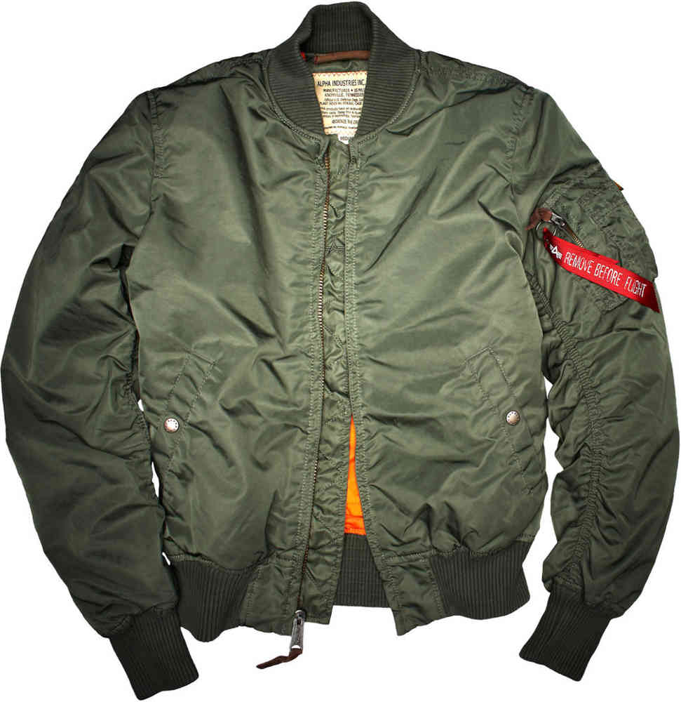 Куртка MA-1 VF 59 Alpha Industries, оливковое цена и фото