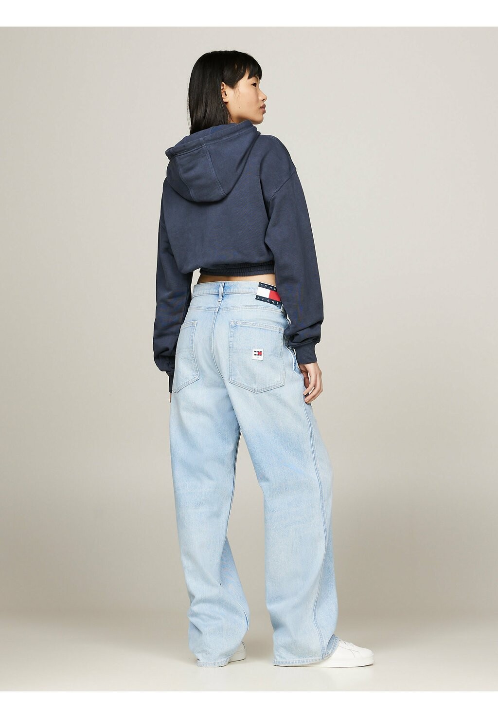 

Толстовка с капюшоном VARSITY LOGO Tommy Jeans, темно-синий