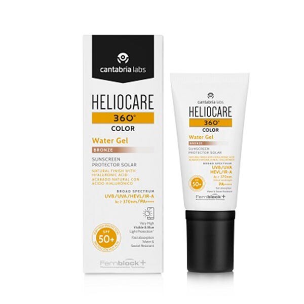 

Цветной гель 360º без масла, бронзовый, Spf50 50 мл Heliocare