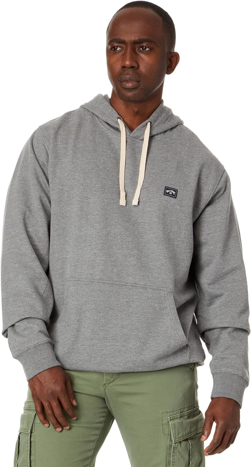 

Толстовка с капюшоном на весь день Billabong, цвет Dark Grey Heather