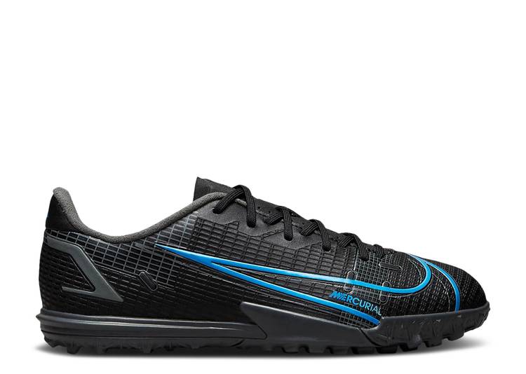 Кроссовки Nike MERCURIAL VAPOR 14 ACADEMY TF GS 'BLACK PHOTO BLUE', черный