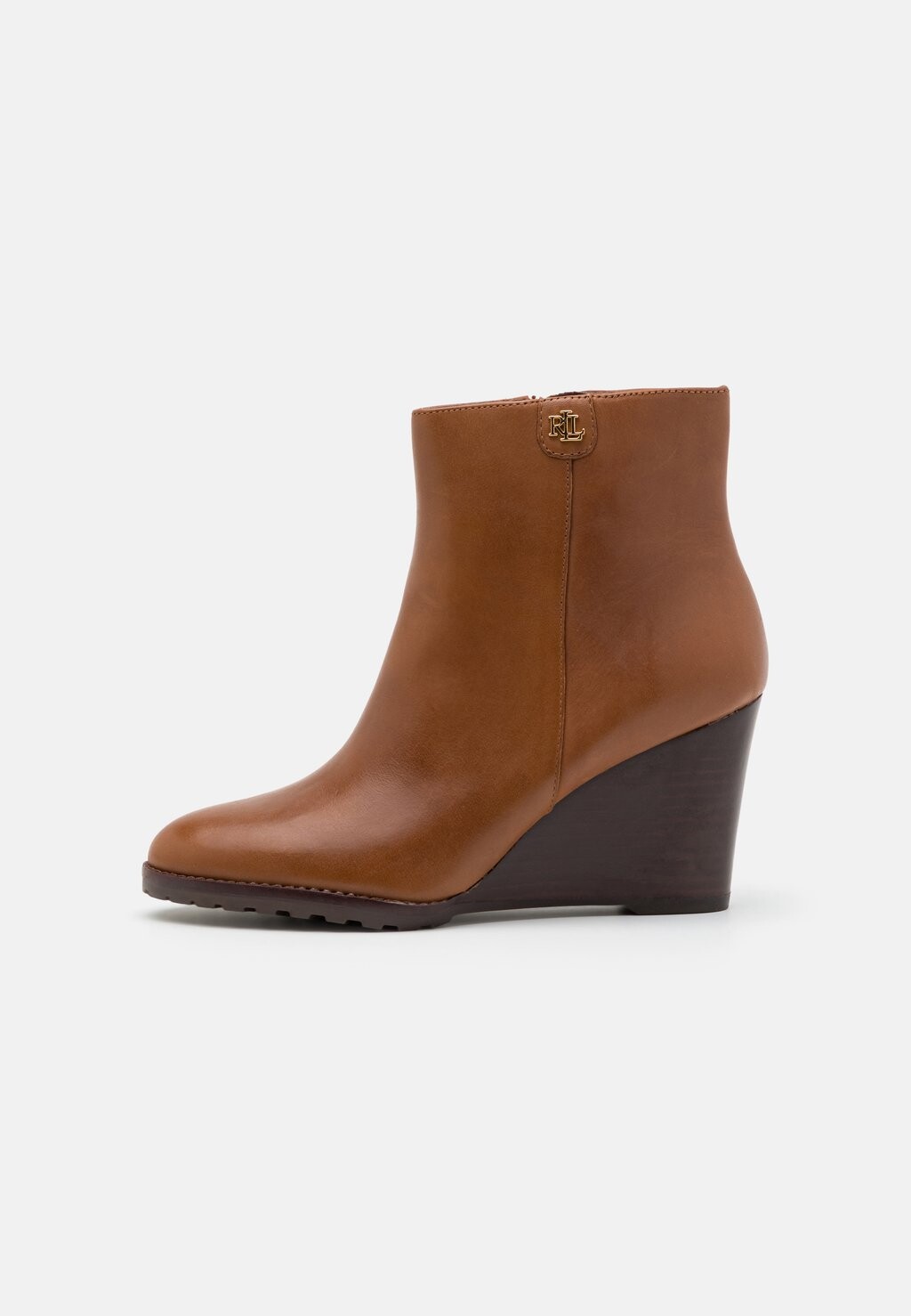 

Ботильоны SHALEY BOOTS CASUAL WEDGE Lauren Ralph Lauren, глубокий загар