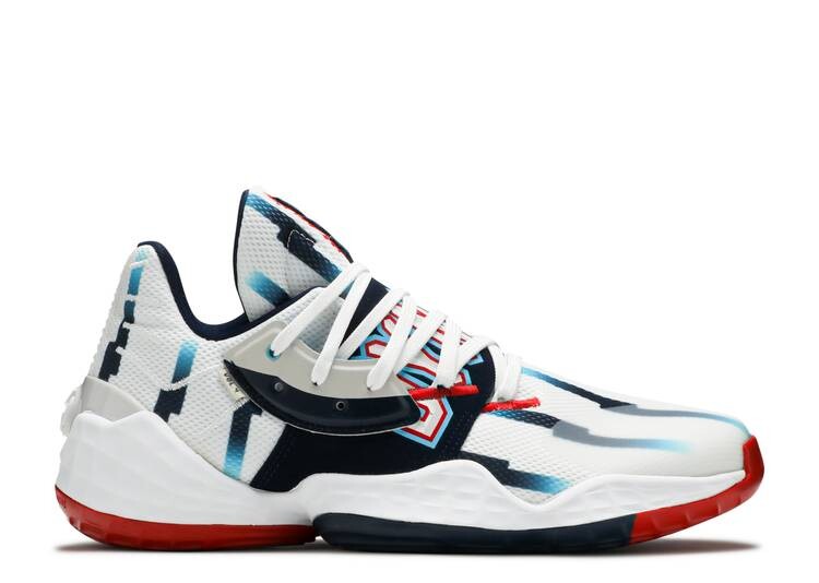 

Кроссовки Adidas HARDEN VOL. 4 GCA 'DYNASTY ROCKETS', белый, Белый;серый
