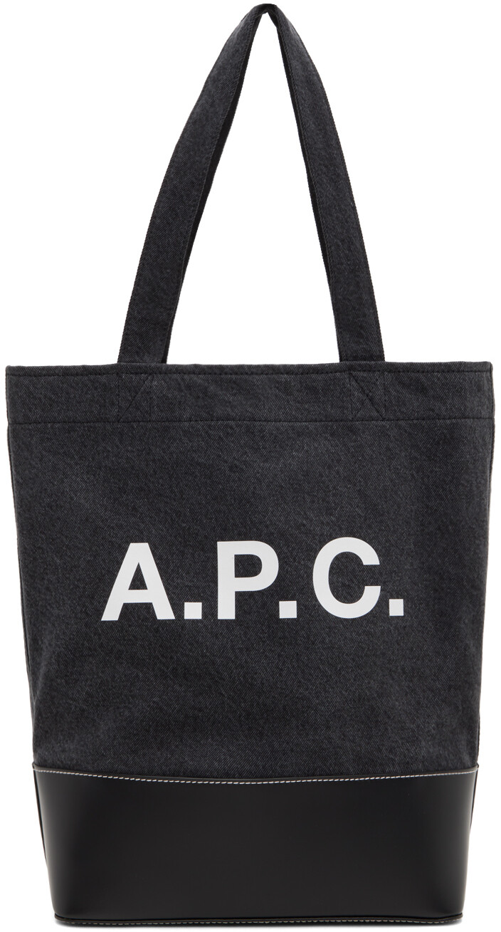 

Черная сумка-тоут Axel A.P.C., цвет Black