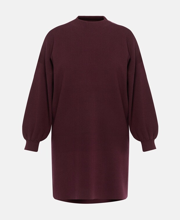 

Вязанное платье Vero Moda Curve, бордовый, Красный