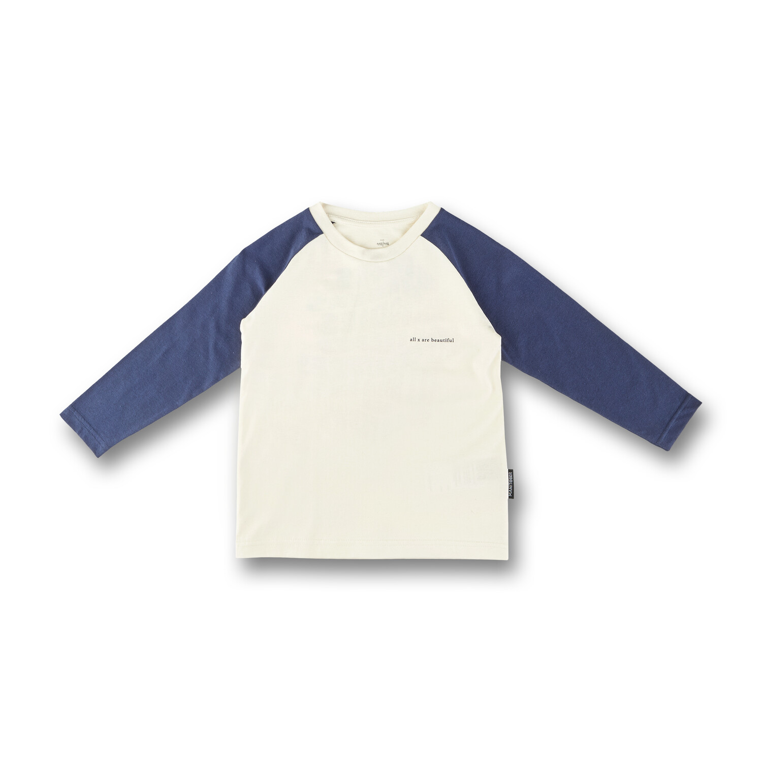 

Лонгслив MANITOBER Raglan, цвет Navy/Undyed