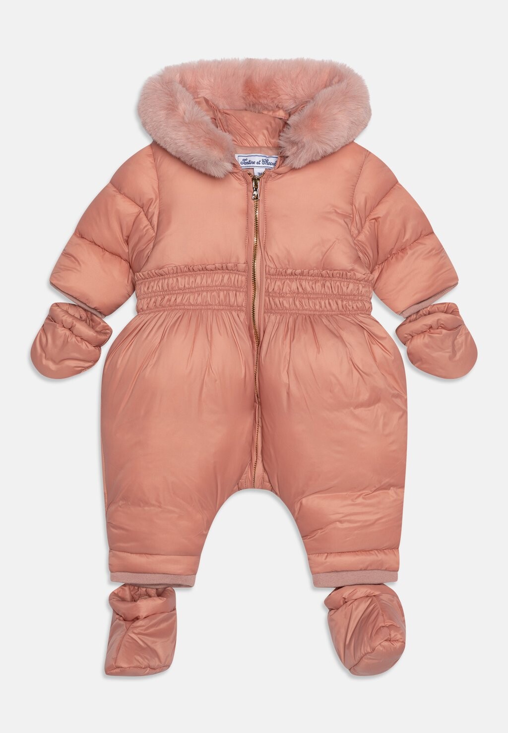 

Зимний комбинезон BABY PILOTE Tartine et Chocolat, цвет nude