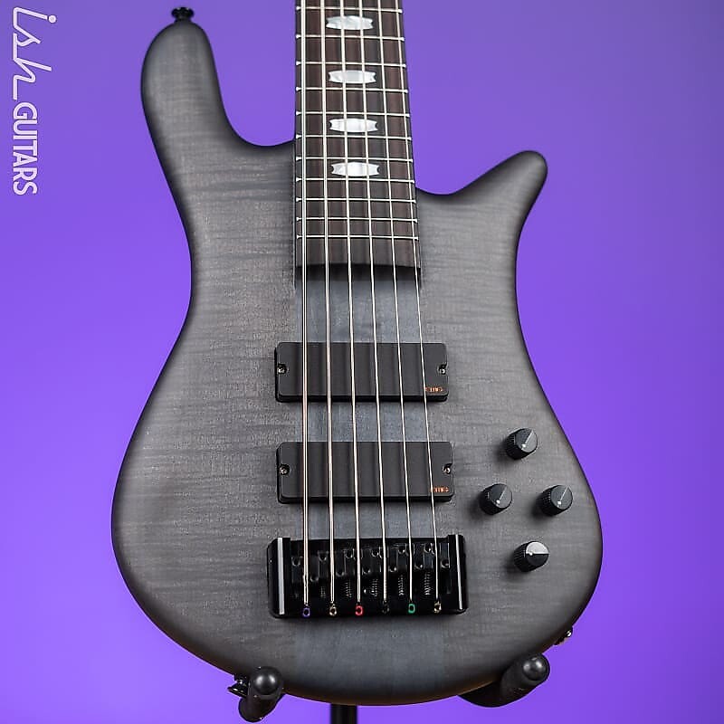 

Басс гитара Spector Euro6 LX 6-String Bass Trans Black Stain Matte