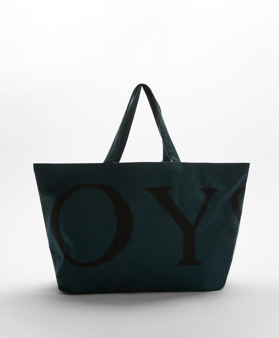 

Большая тканевая сумка Oysho OYSHO, цвет морской волны