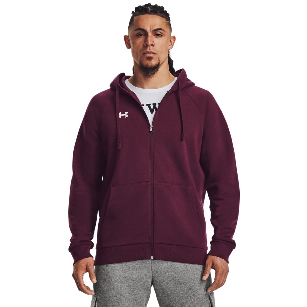 

Толстовка Under Armour Rival Fleece Full Zip, фиолетовый