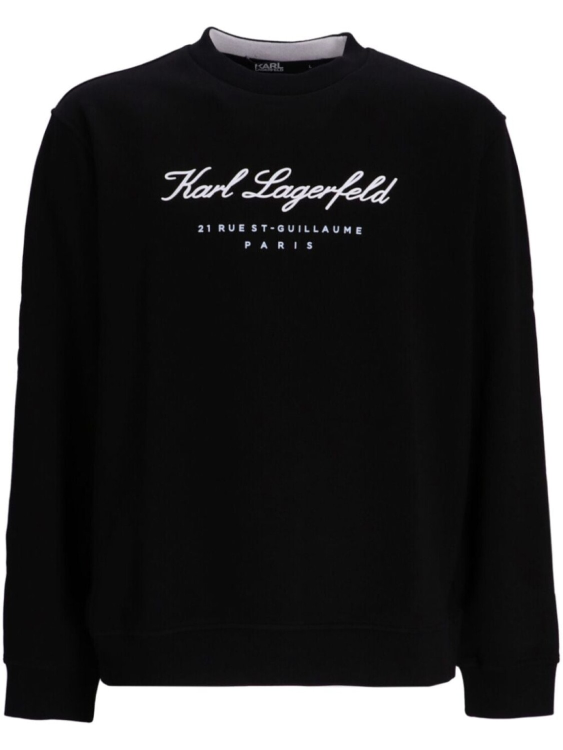 

Karl Lagerfeld толстовка из джерси с логотипом, черный