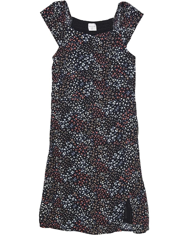 

Платье Abercrombie Cinched Puff Midi, цвет Black/Brown Plaid