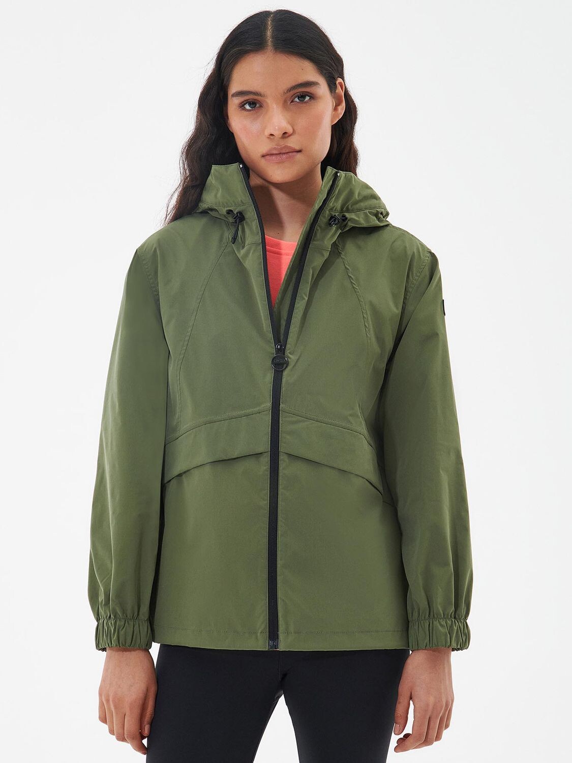 

Непромокаемая куртка Barbour International Northolt, зеленый дым
