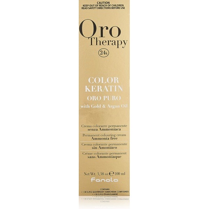 Краска для волос без аммиака Oro Therapy, 5.0 Светлый каштан, 100 мл, Fanola
