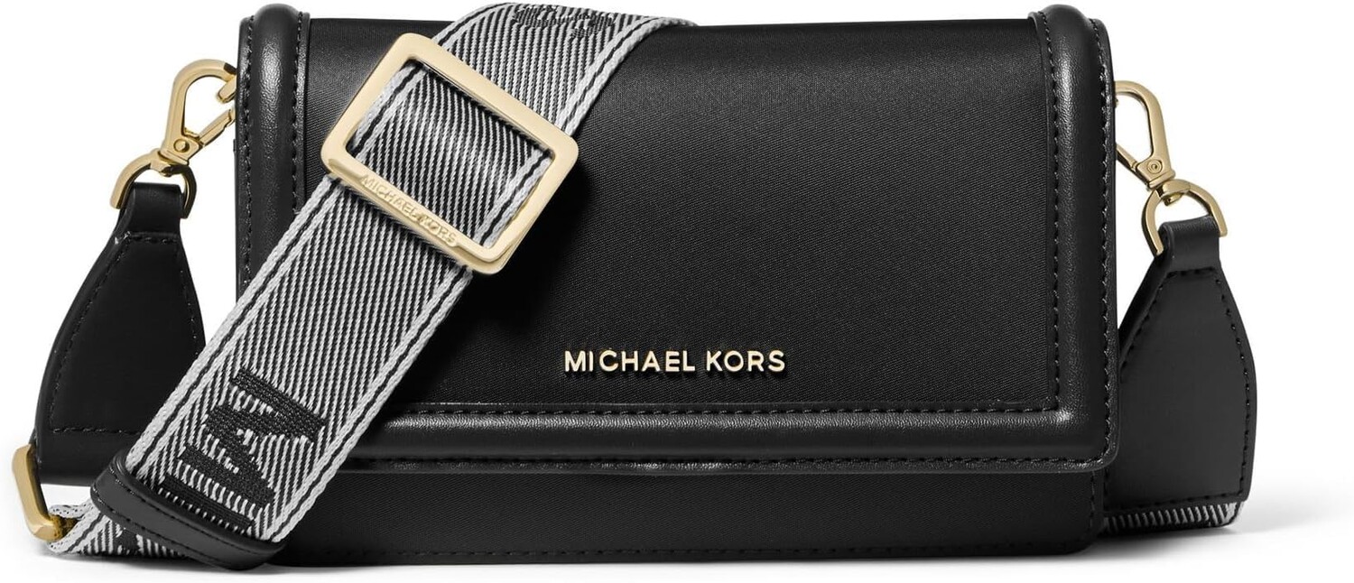 

Сумка Jet Set Small Phone Web Strap Crossbody MICHAEL Michael Kors, черный