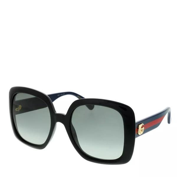 

Солнцезащитные очки gg0713s-001 55 sunglasses black-blue- Gucci, черный