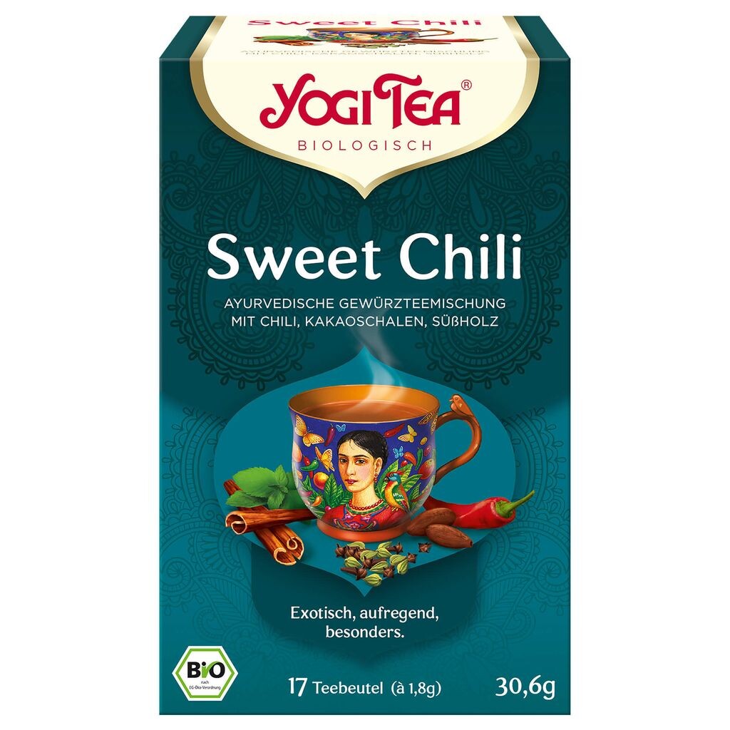 

Yogi Tea Sweet Chili Tea 30,6 г 17 чайных пакетиков