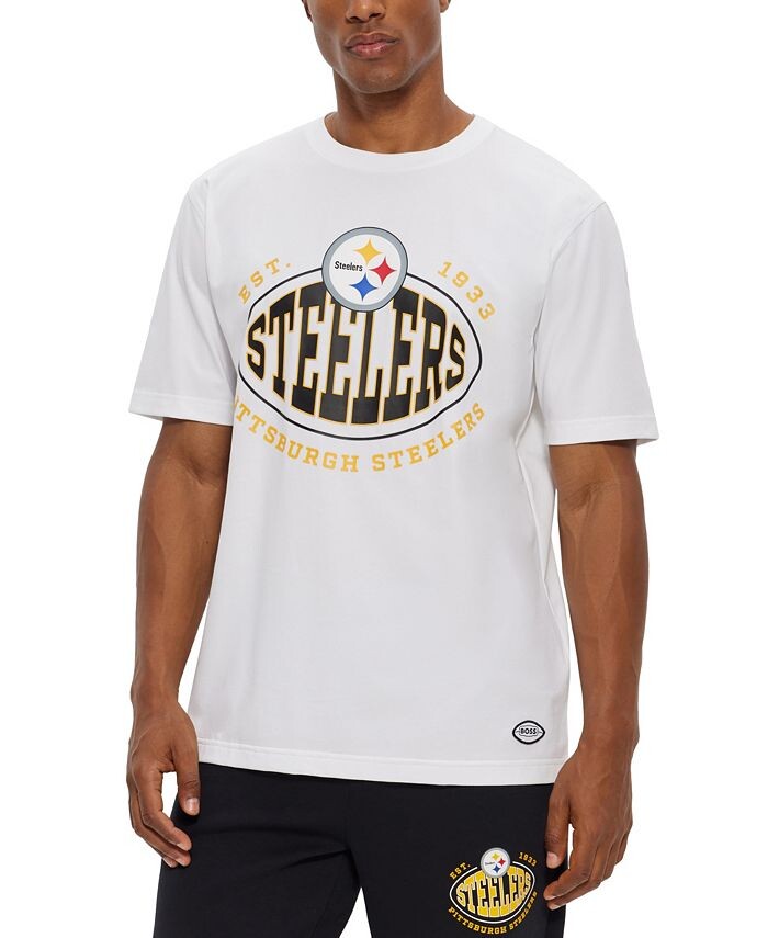 

Мужская футболка BOSS x NFL Hugo Boss, цвет Open White