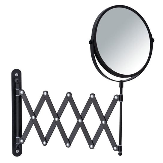 Косметическое зеркало, телескопическое, черное, WENKO EXCLUSIV , черный цена и фото