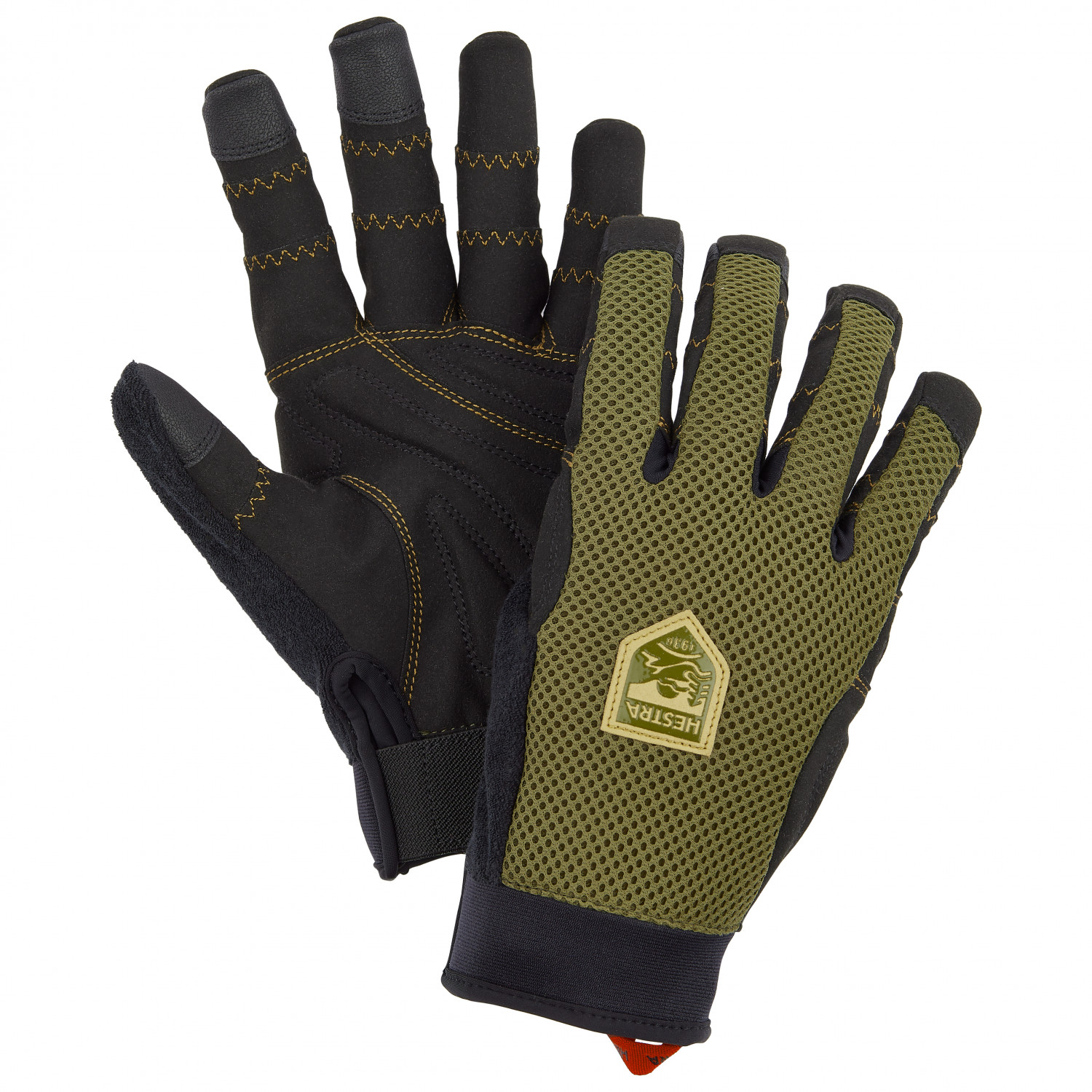 Перчатки Hestra Ergo Grip Enduro, оливковый перчатки hestra women s xc ergo grip 5 finger цвет fuchsia