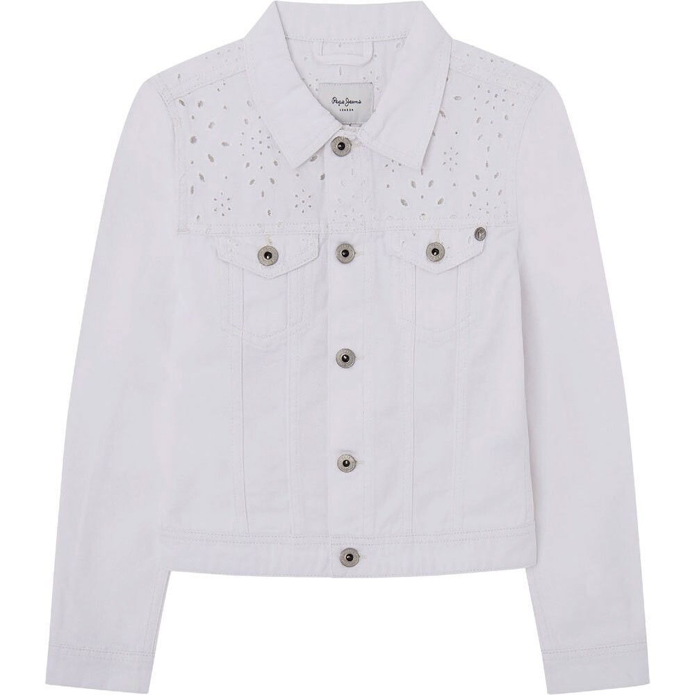 

Куртка Pepe Jeans Isa Anglaise Denim, белый