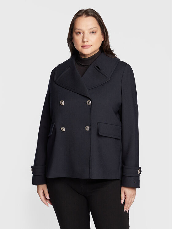 

Переходное пальто стандартного кроя Tommy Hilfiger Curve, синий