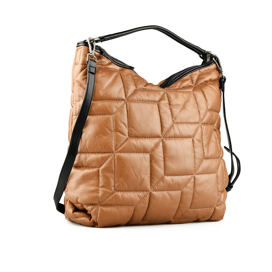 Женская повседневная сумка коричневая Tendenz майка motivi повседневная 42 размер