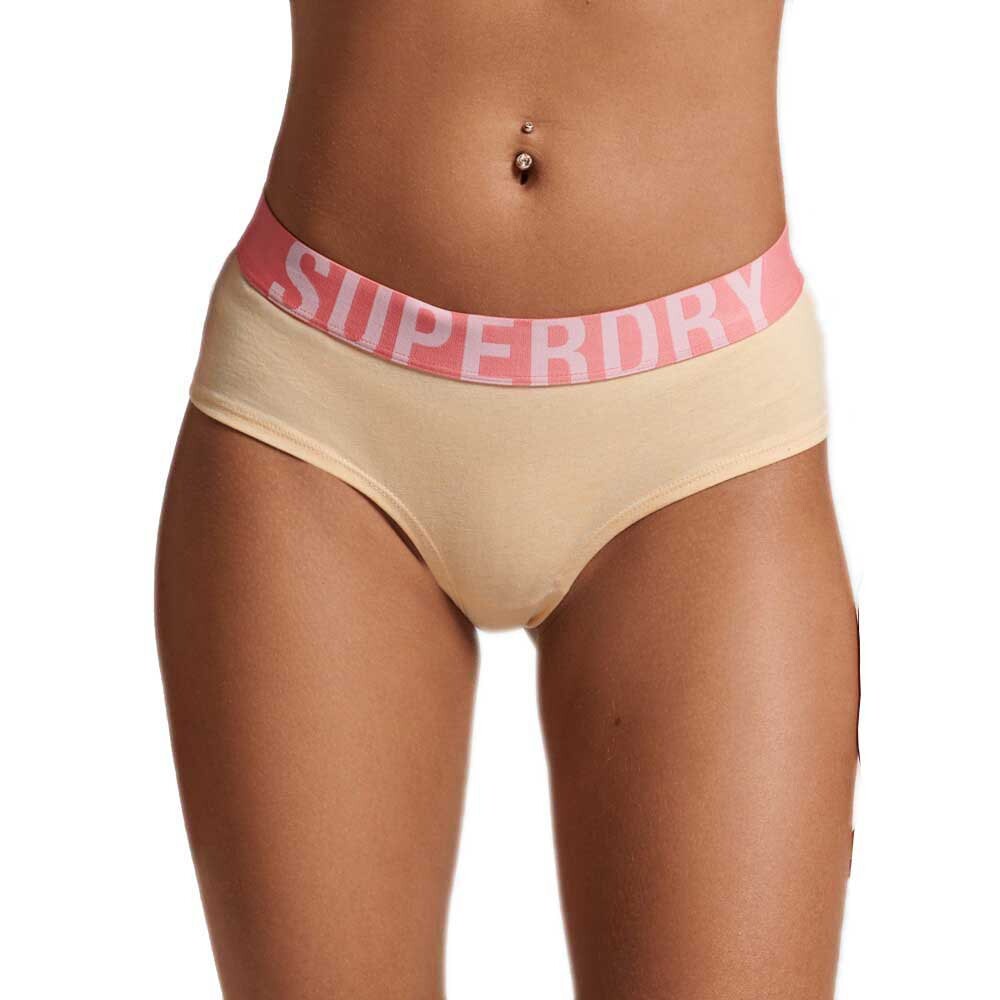 

Низ бикини Superdry Large Logo NH, желтый