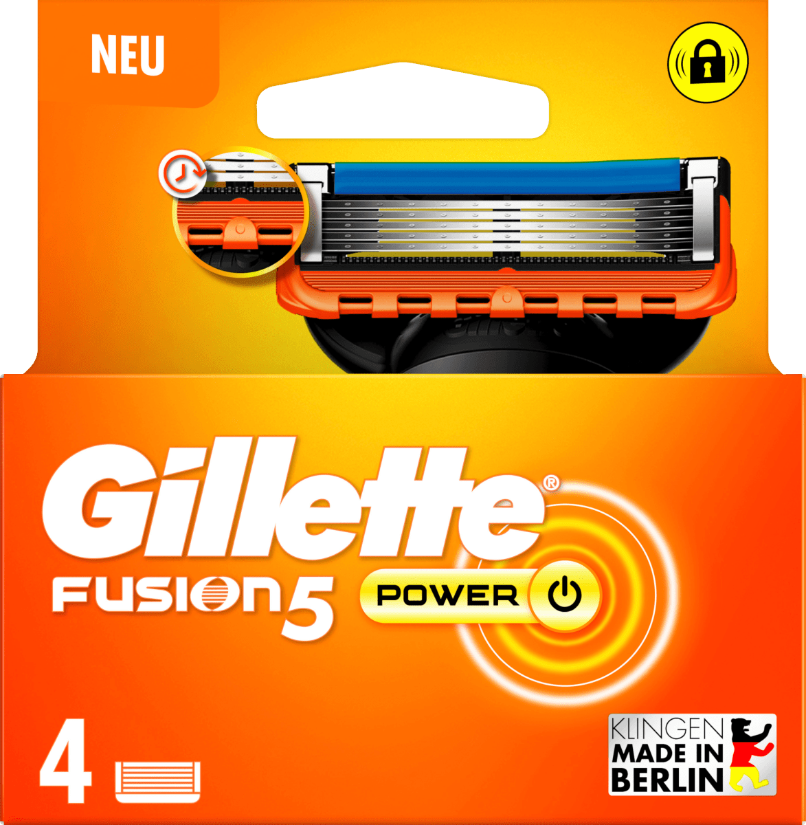 Лезвия для бритвы Fusion5 Power 4 шт. Gillette