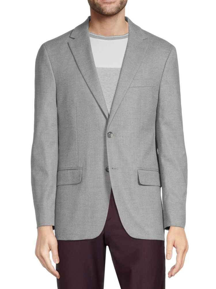 

Блейзер из стретч-твила Tommy Hilfiger, цвет Light Grey