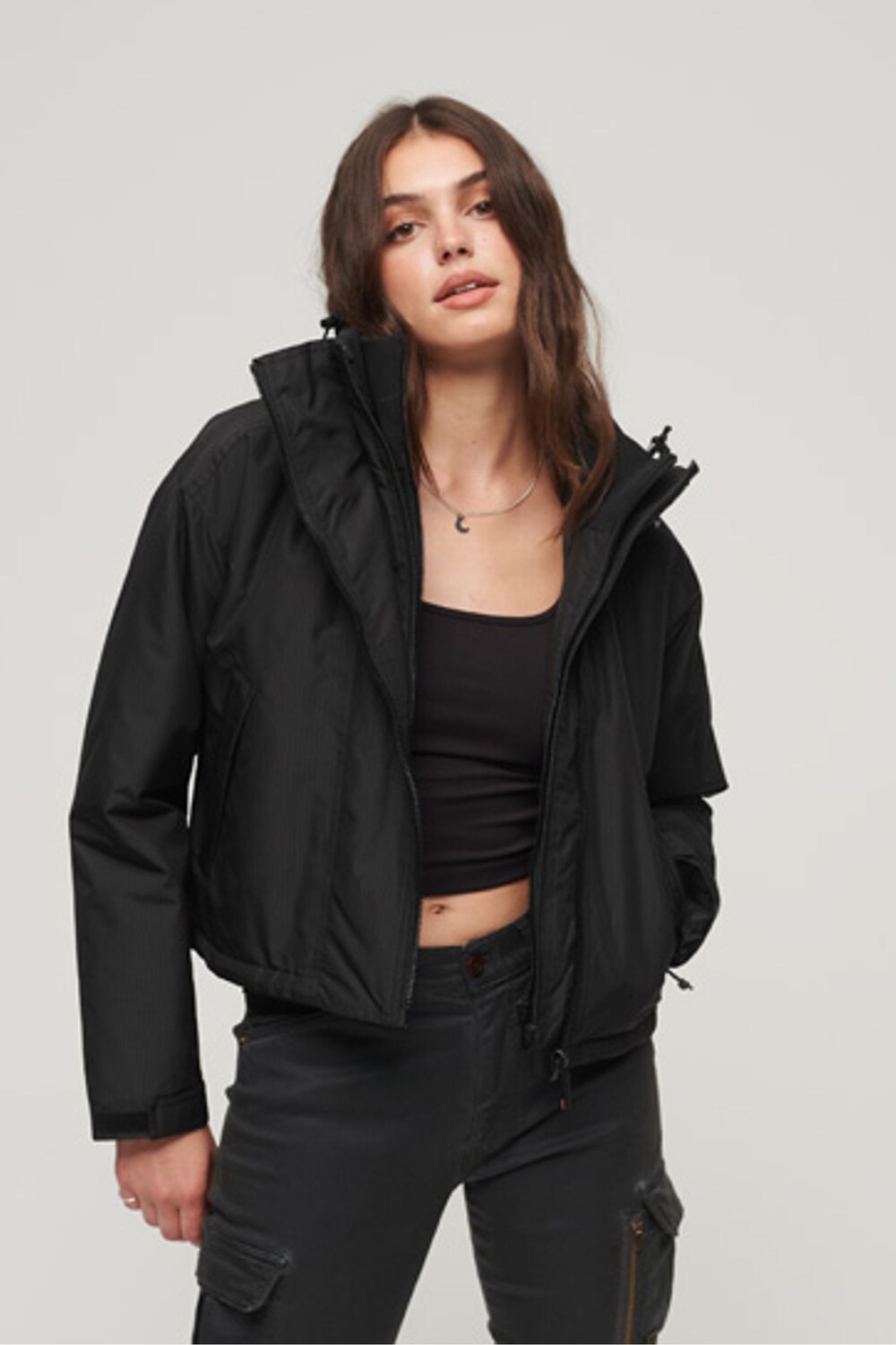 

Ветрозащитная куртка Code Superdry, черный