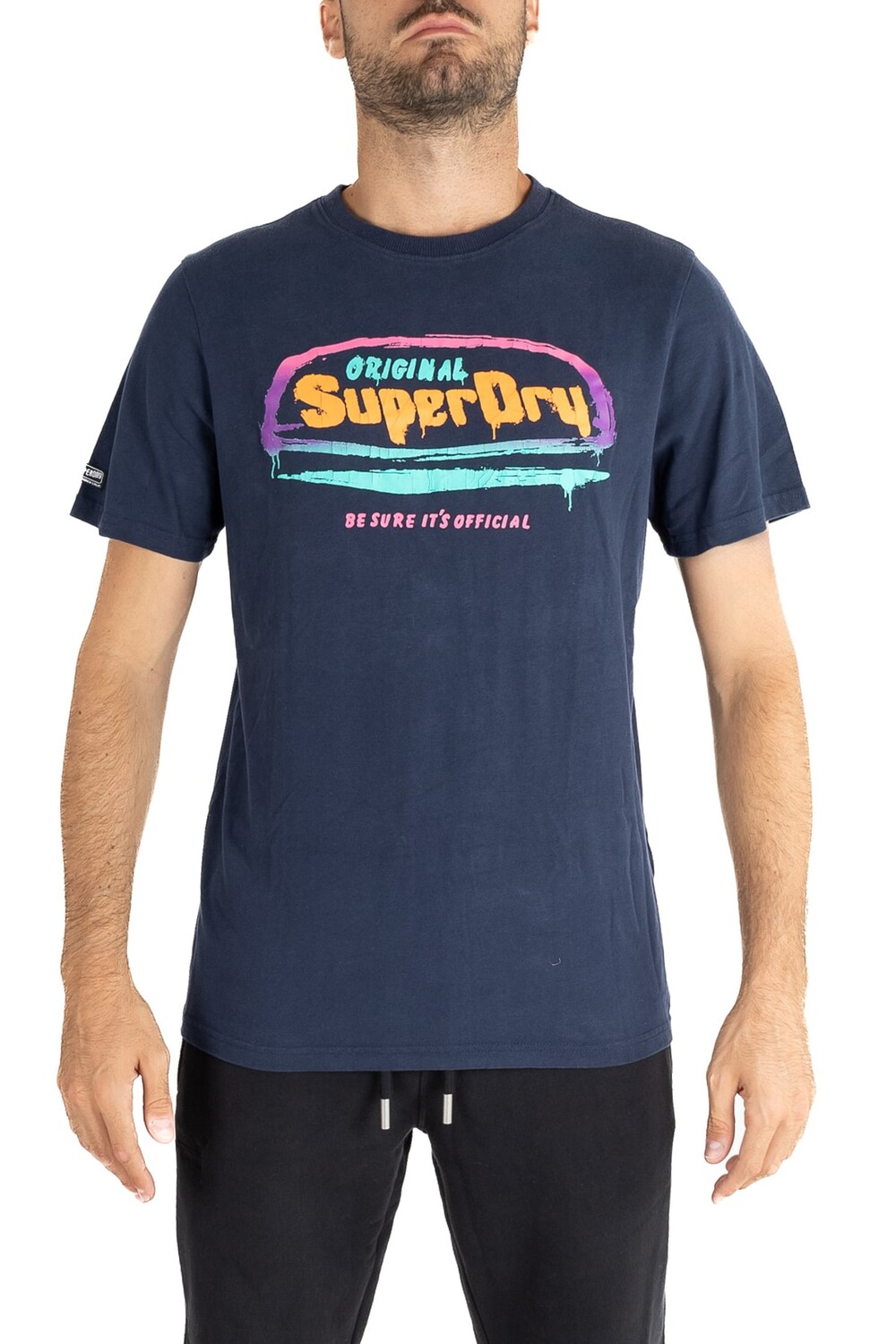 

Футболка Мужская ATLANTIC NAVY SUPERDRY, темно-синий