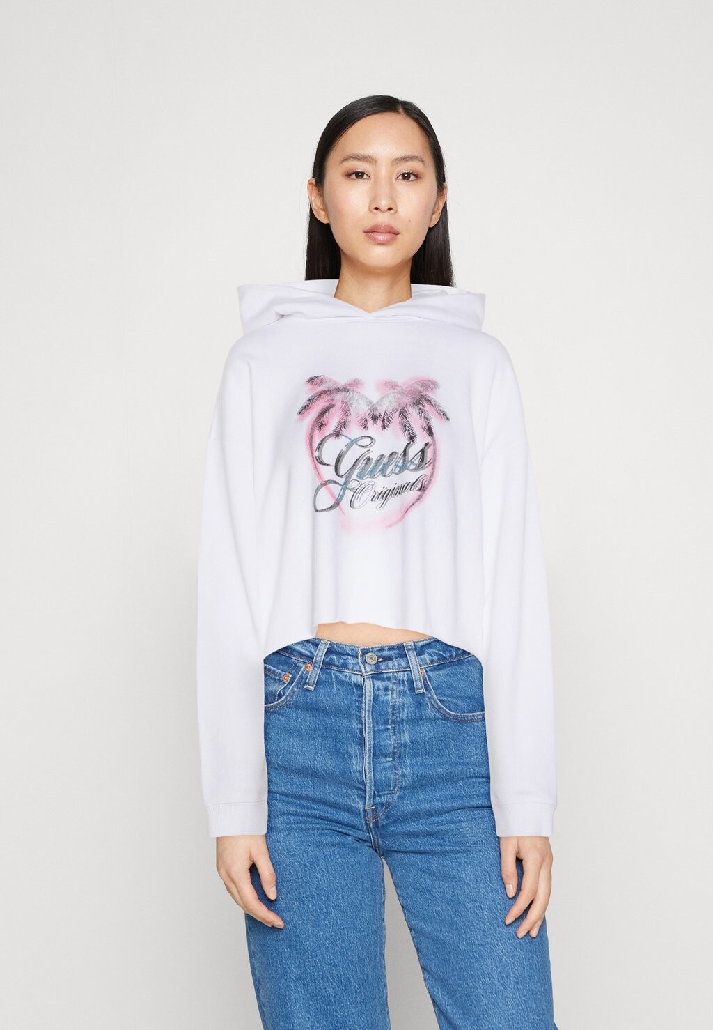 

Толстовка Guess Originals, белый