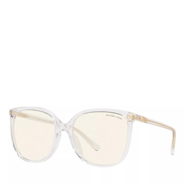 

Солнцезащитные очки 0mk2137u clear transparent Michael Kors, белый