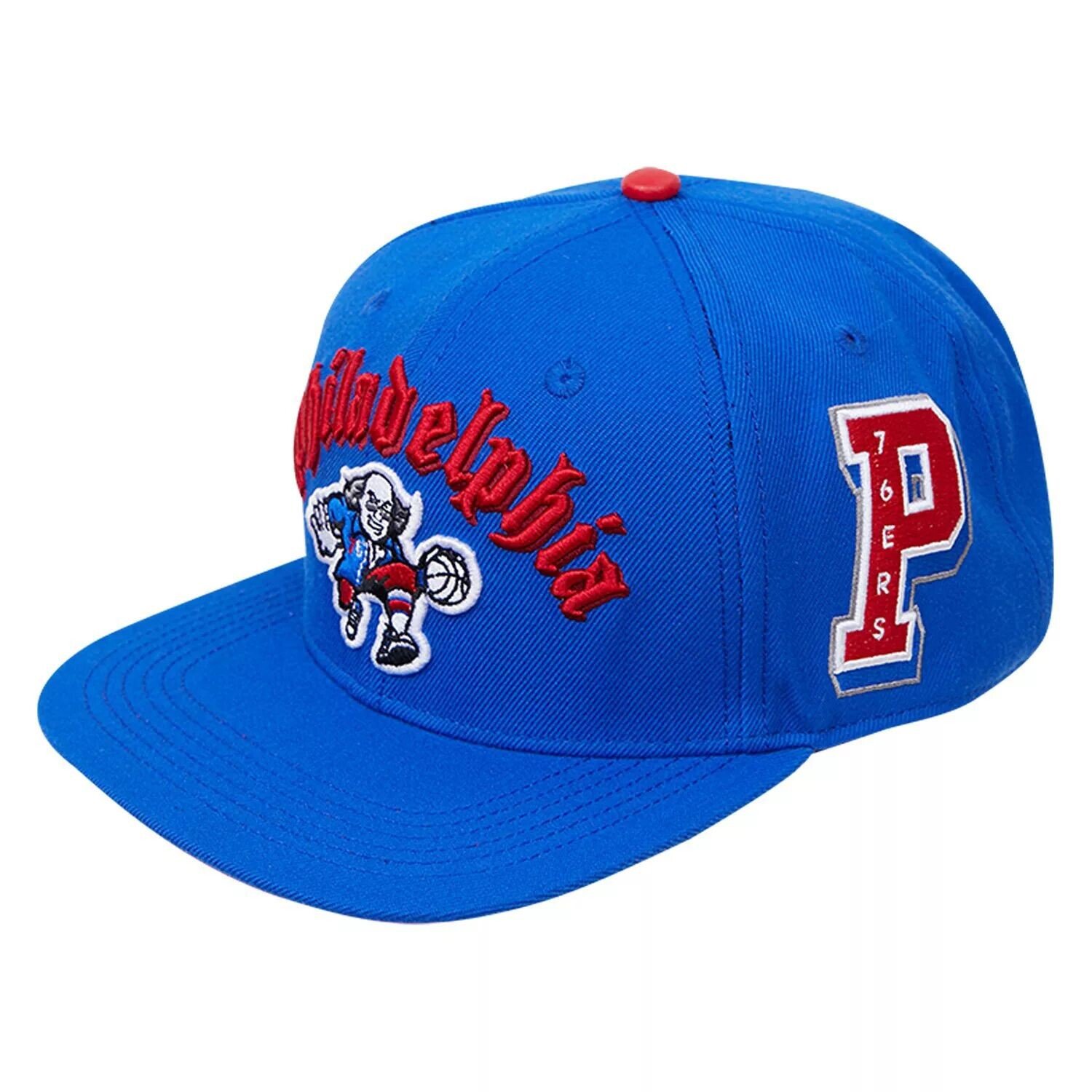 

Мужская кепка Pro Standard Royal Philadelphia 76ers Old English Snapback