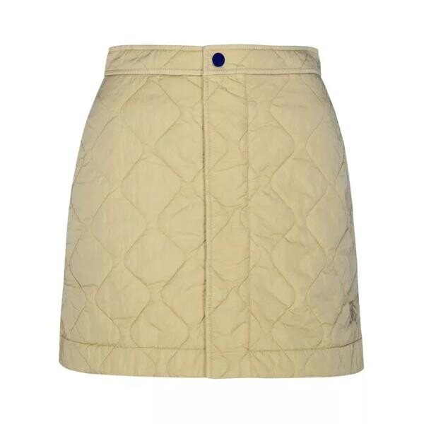 

Юбка mini skirt in beige nylon Burberry, мультиколор