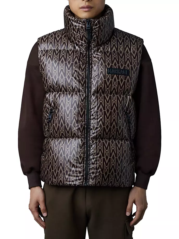 

Пуховой жилет Кейн Mackage, цвет coffee
