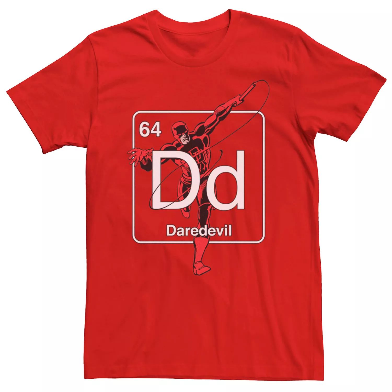 футболка унисекс сувенирshop daredevil сорвиголова marvel черная l Мужская футболка Daredevil Element Marvel