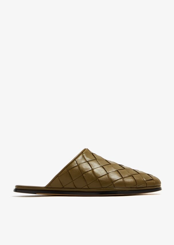 

Тапочки Bottega Veneta Sunday, зеленый