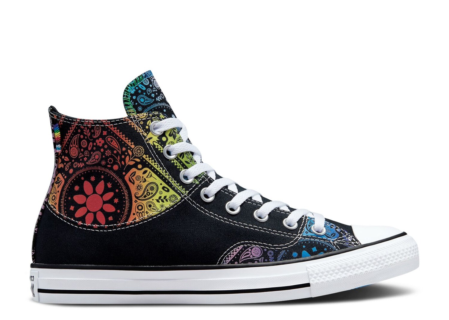 

Кроссовки Converse Chuck Taylor All Star High 'Pride', черный