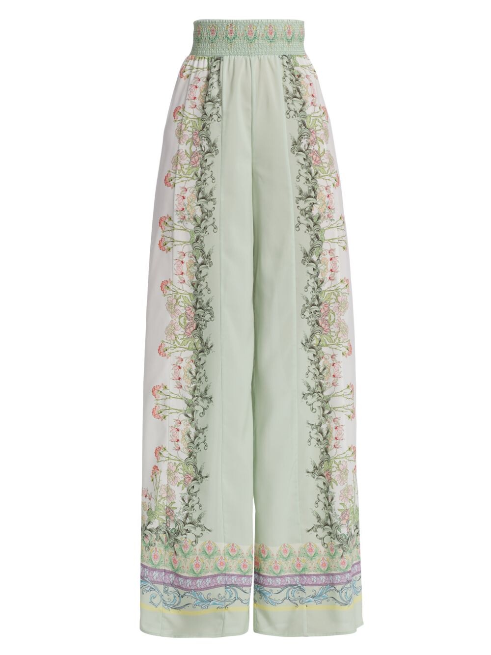 

Широкие брюки с цветочным принтом Alabama Alice + Olivia