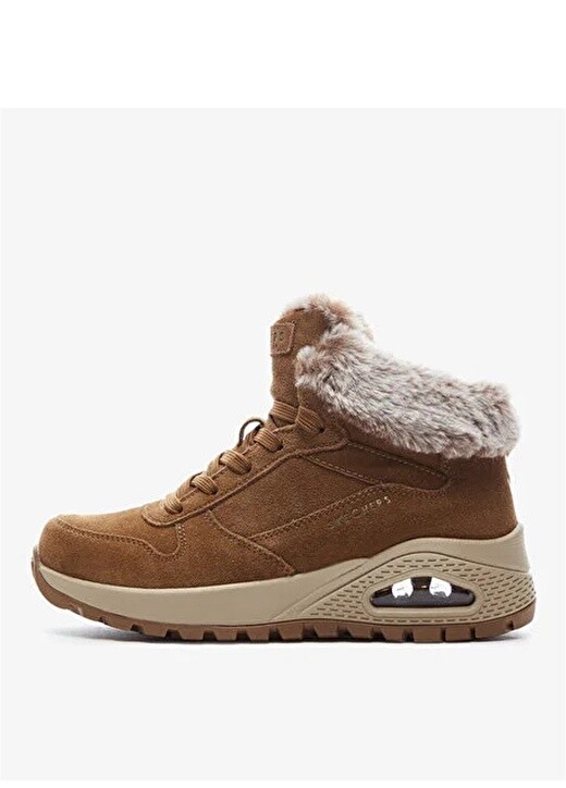 

Коричневые женские ботинки Skechers